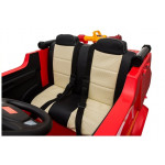 Elektrické autíčko - hasičské - červené